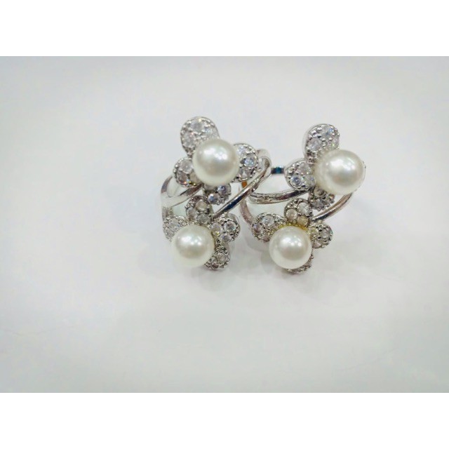 Cincin mutiara , yaxiya , xuping , cincin wanita