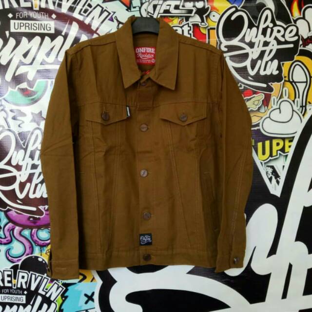 Jaket canvas onfire original