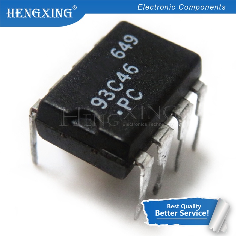 100pcs Ic AT93C46 93C46 DIP-8