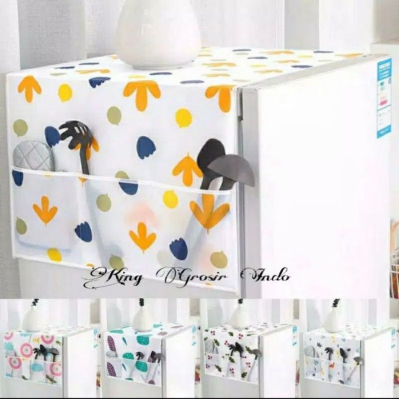 (RGZ) Cover Kulkas | Cover Kulkas Peva | Cover Kulkas Murah | cover kulkas anti air