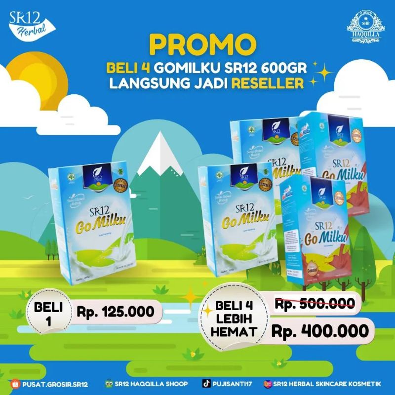 

PROMO !!! CASHBACK GOMILKU Susu Kambing Etawa susu terbaik kualitas no 1 sr12 Lampung official