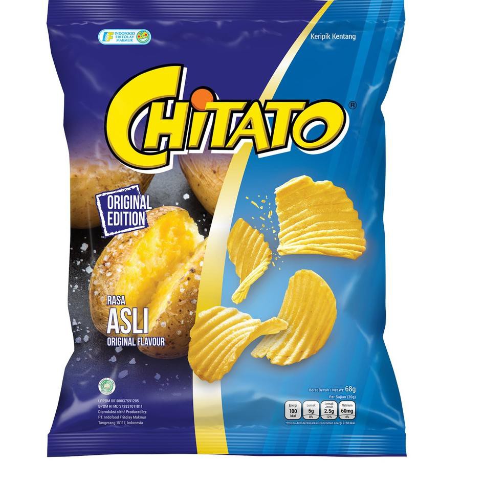 

(NEW ARRIVAL) Chitato Asli 68 Gr - 3 Pcs