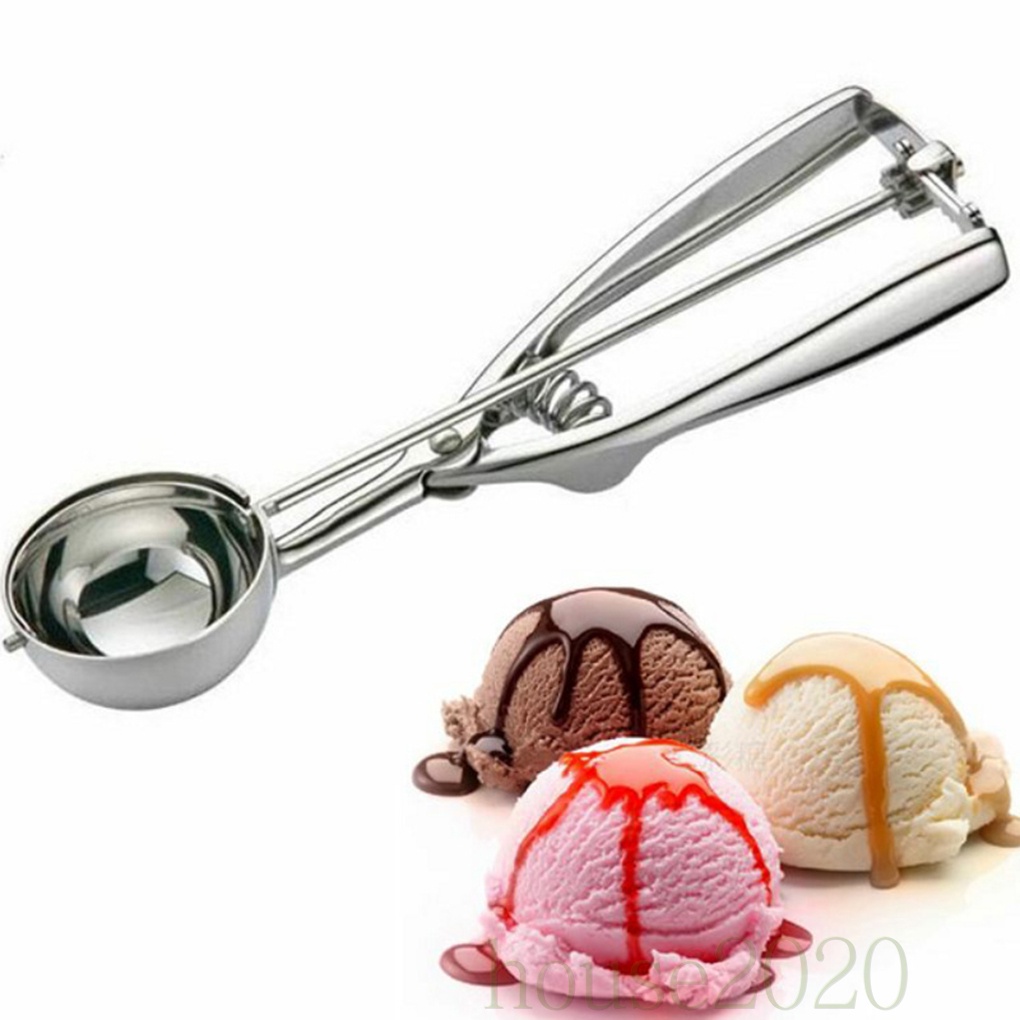 (House2020) Sendok Scoop Es Krim / Melon / Adonan Bahan Stainless Steel