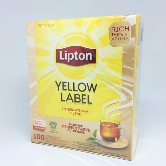 

Discount Lipton Yellow Tea Label 100 Unenvelope /KOPI RUBE/KOPI KAPAL API/KOPI SLB/KOPI PEJUANG/KOPI BUBUK