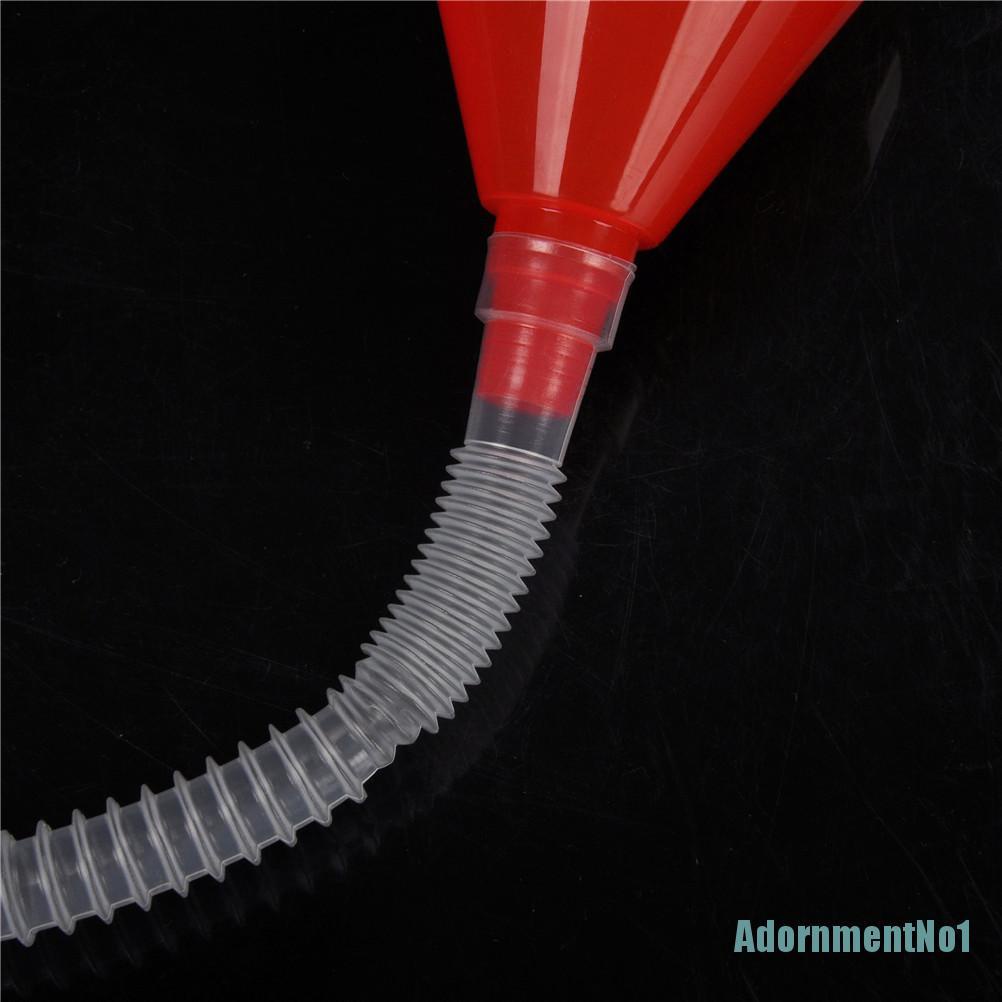 (AdornmentNo1) Corong Saringan Flexible Warna Merah Untuk Mobil / Motor