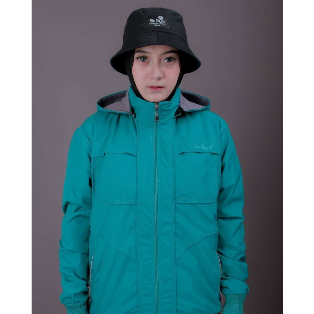 JAKET WANITA CASUAL PARKA OUTDOOR PRASUT TASLAN