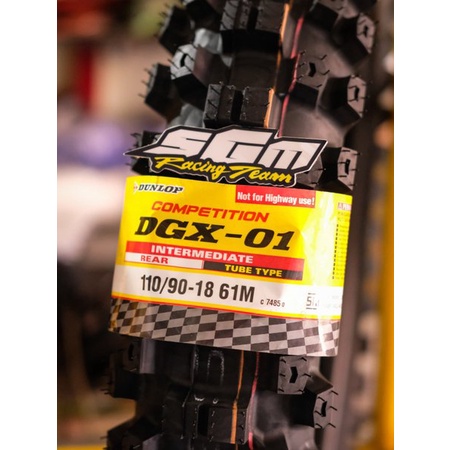Promo Ban Luar Trail Dunlop DGX 01 Ring 18 Murah