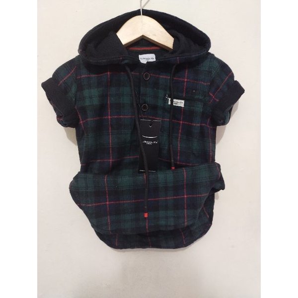 hoodie anak lengan pendek/kurta anak/baju murah/atasan anak/baju muslim/koko anak/libas