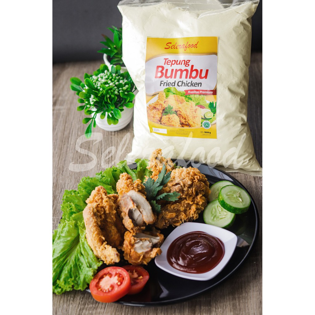 Tepung Bumbu Fried Chicken Premium Berat 1 Kg Merk Selerafood