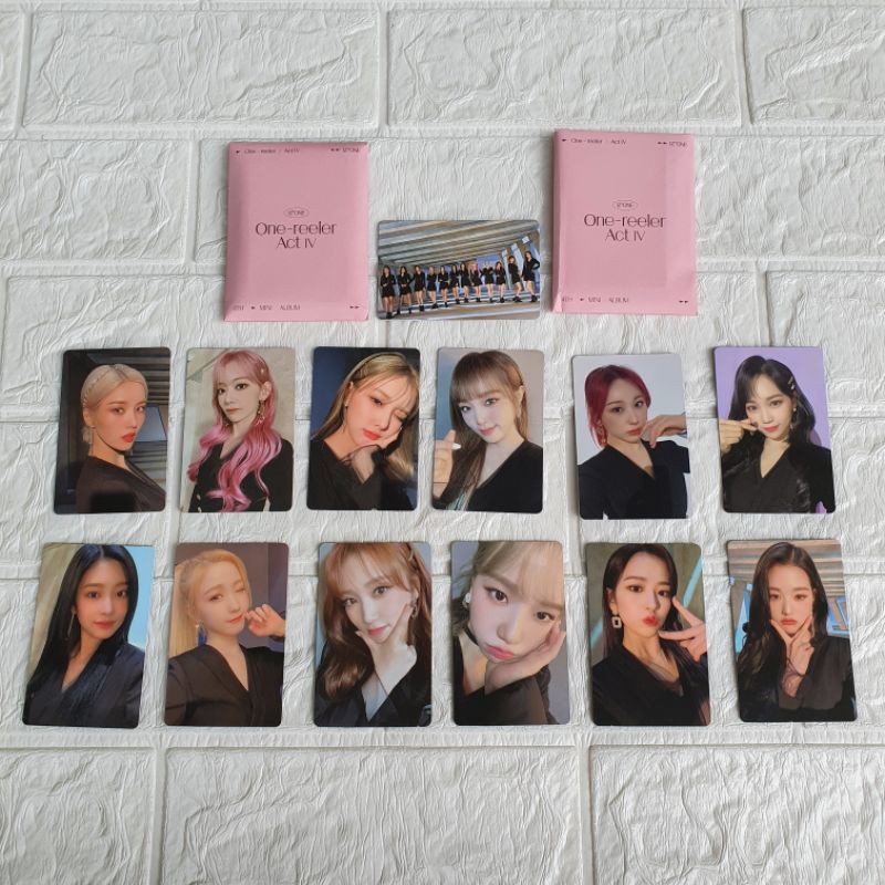 IZONE Special Photocard PC Benefit album Onereeler official