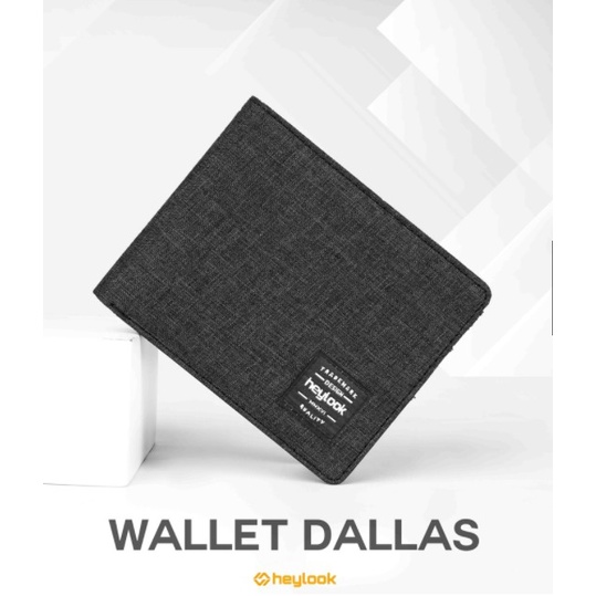 HEYLOOK Project - Dompet Pria Pendek DALLAS Dompet Denim Lipat Premium Pria Distro