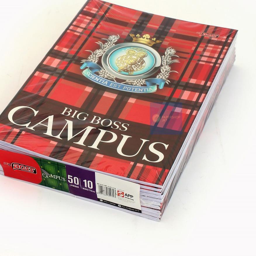 

옷 BIG BOSS - exercise book - buku tulis campus 50 lembar