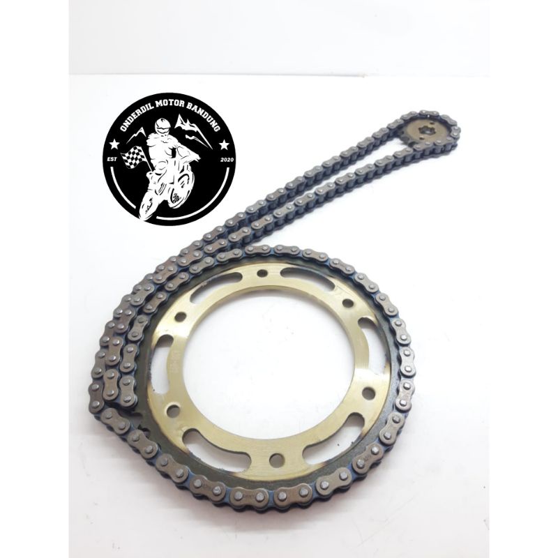 GIR GEAR SET PAKET CRF 150L CRF150L CRF 150 L GOLD BAHAN BAJA JAPAN QUALITY