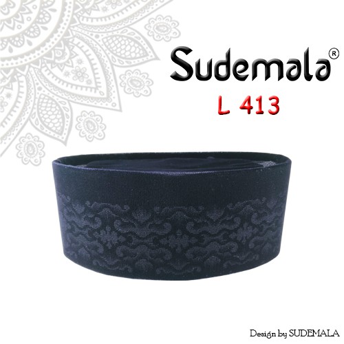 Songkok Sudemala/ Songkok Beludru Laser L-413 (Beludru Eagle)/ Kopyah/ Peci/ Songkok Beludru Motif