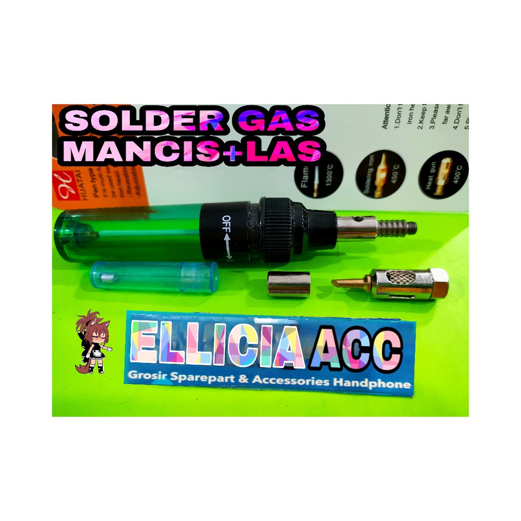 SOLDER GAS MANCIS+SOLDER LAS SOLDER TANGAN GAS MANCIS+SOLDER LAS TANGAN