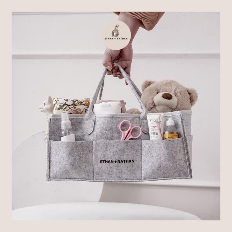 Ethan Nathan Caddy Diaper Organizer Bag Tas Popok Bayi