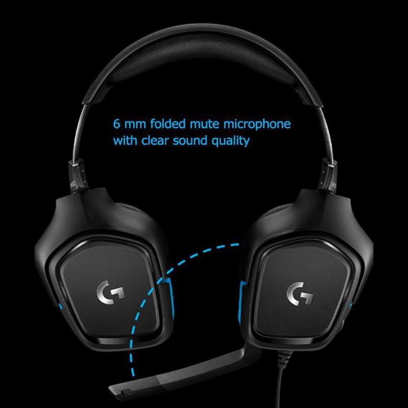 HEADSET GAMING LOGITECH G431 DTS 7.1 SURROUND + MIC