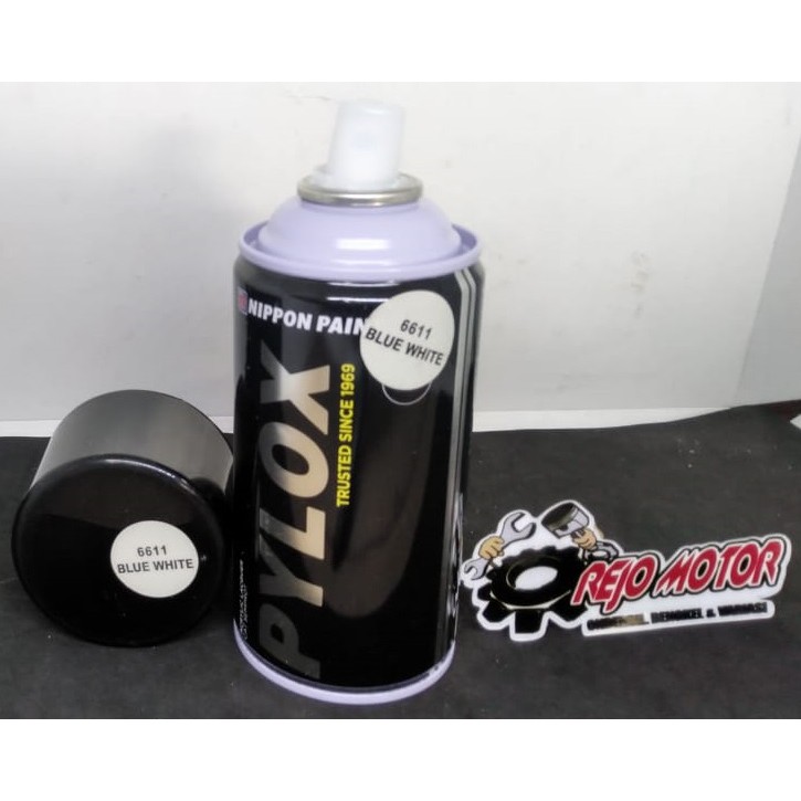 

PILOX/PYLOX /SOLID COLOURS & METALLIC COLOURS/ 6611 BLUE WHITE / ANTI BAKAR ORIGINAL NIPPON