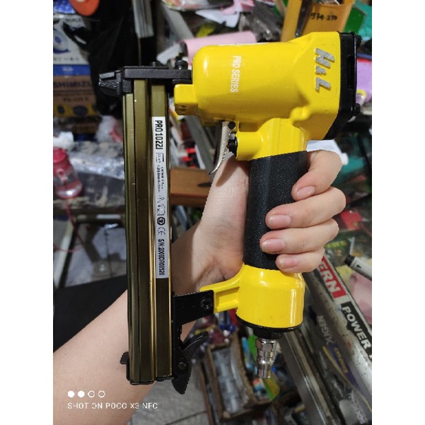 staples tembak kompresor / paku tembak H&amp;l , mollar model U / h&amp;L air nailer 1022j