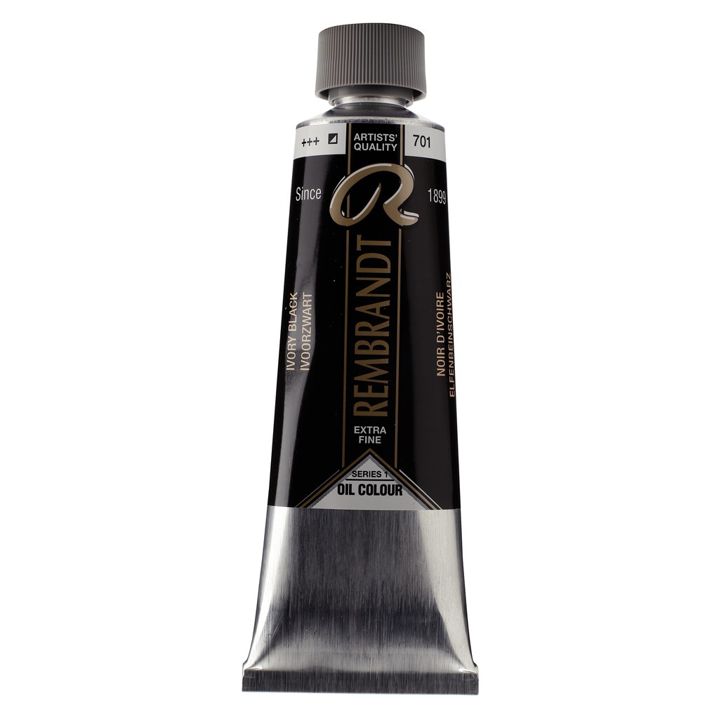 

Rembrandt Oil Colour Tube 150ml Black Series