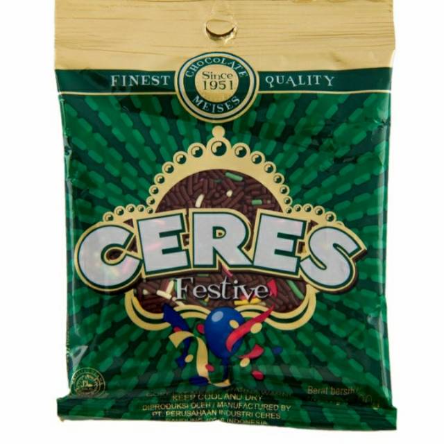 

Ceres Hagelslag Rice Choco Festive/ classic 90Gr