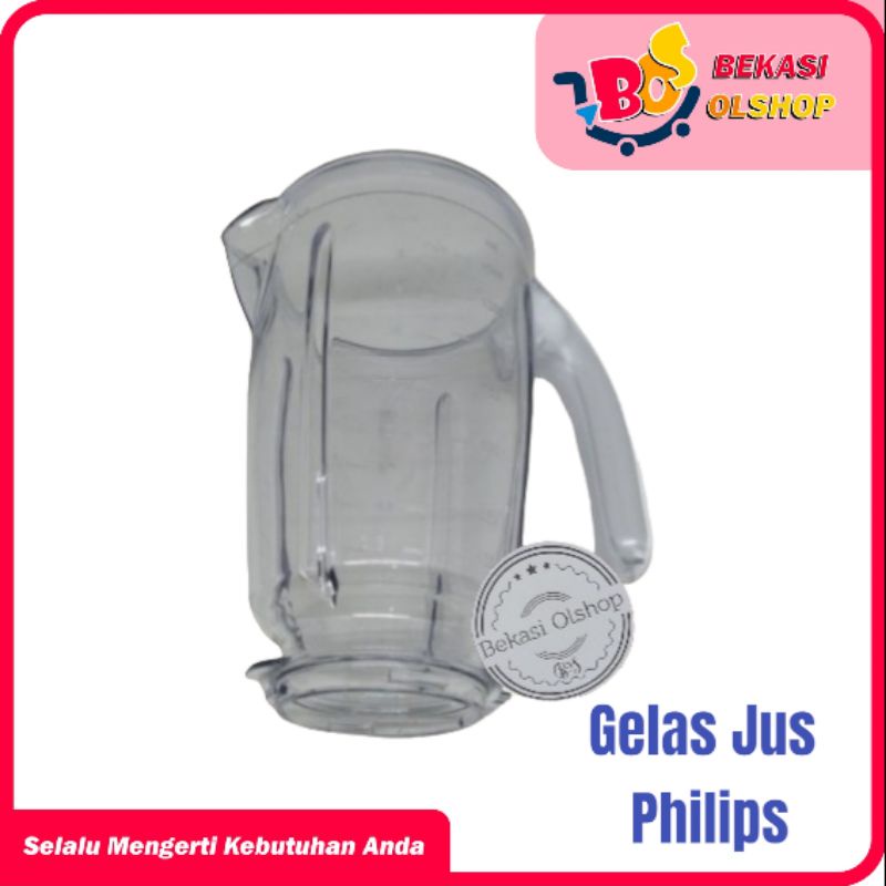 Gelas Blender Jus Philips Baru Hr 2061 2115 2071 Mika