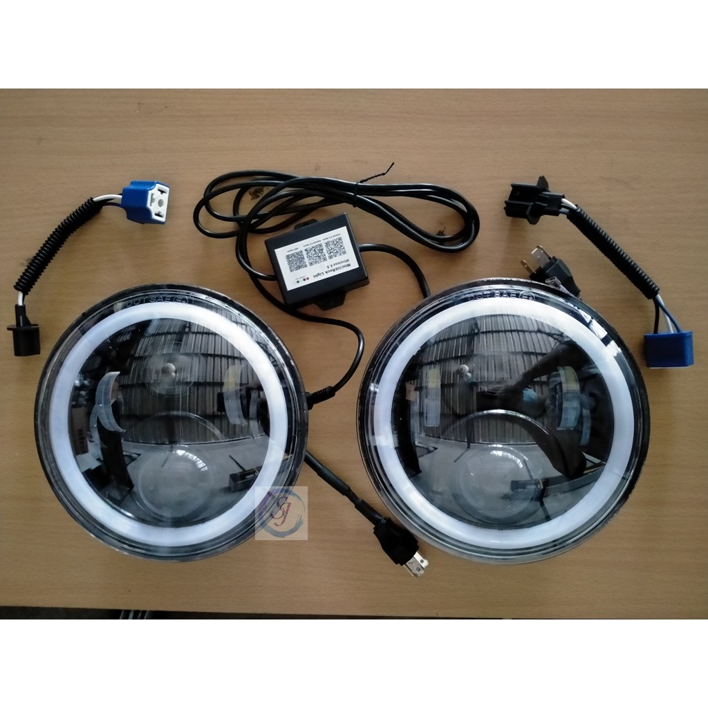 HEADLAMP BULAT 7 INCHI LAMPU LED VARIASI