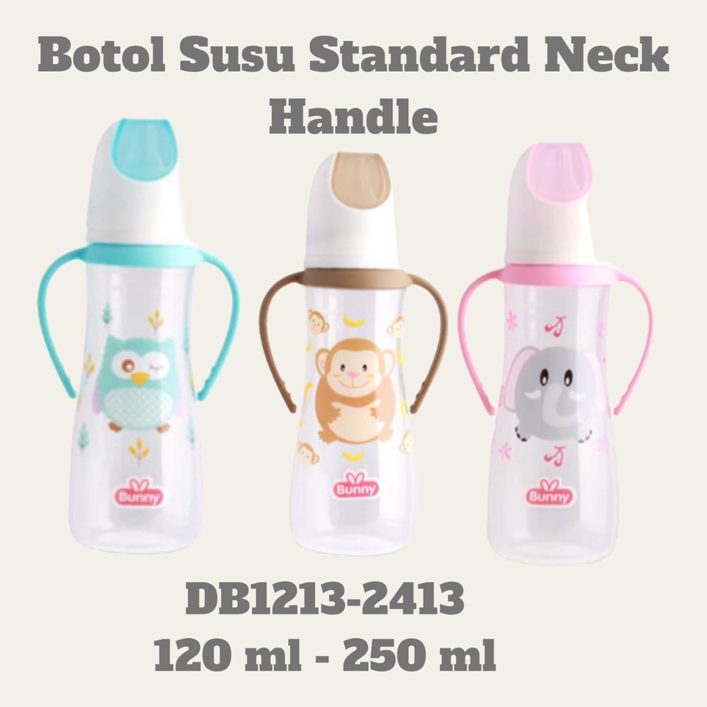 GloryBaby-LustyBunny Botol Susu Neck Gagang