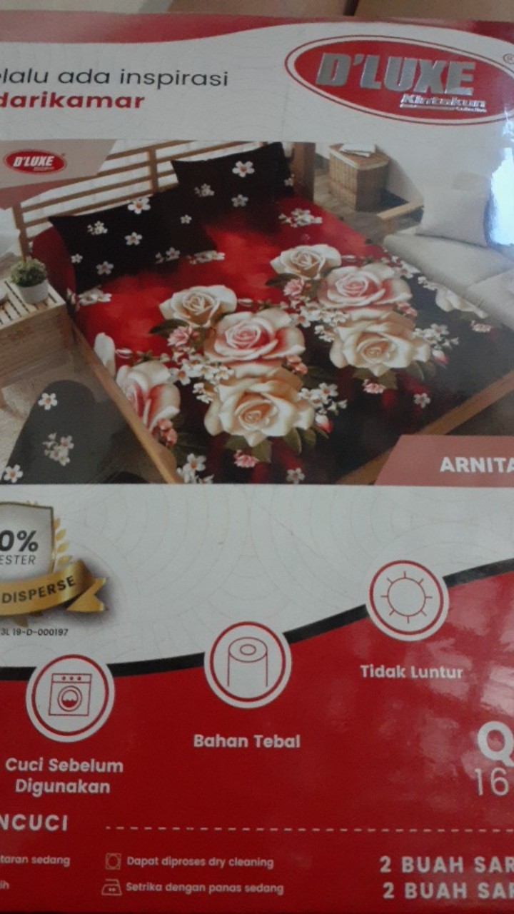 Kintakun Sprei 20x160x200 Set (tanpa Bed Cover Atau Selimut) Seprei Sprai Seprai Seri 1