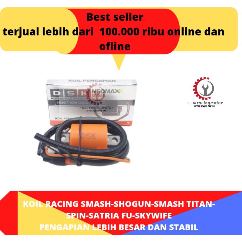 Bisa COD COIL KOIL RACING SUZUKI SATRIA FU SHOGUN SPIN SHOGUN 125 SKYWAVE