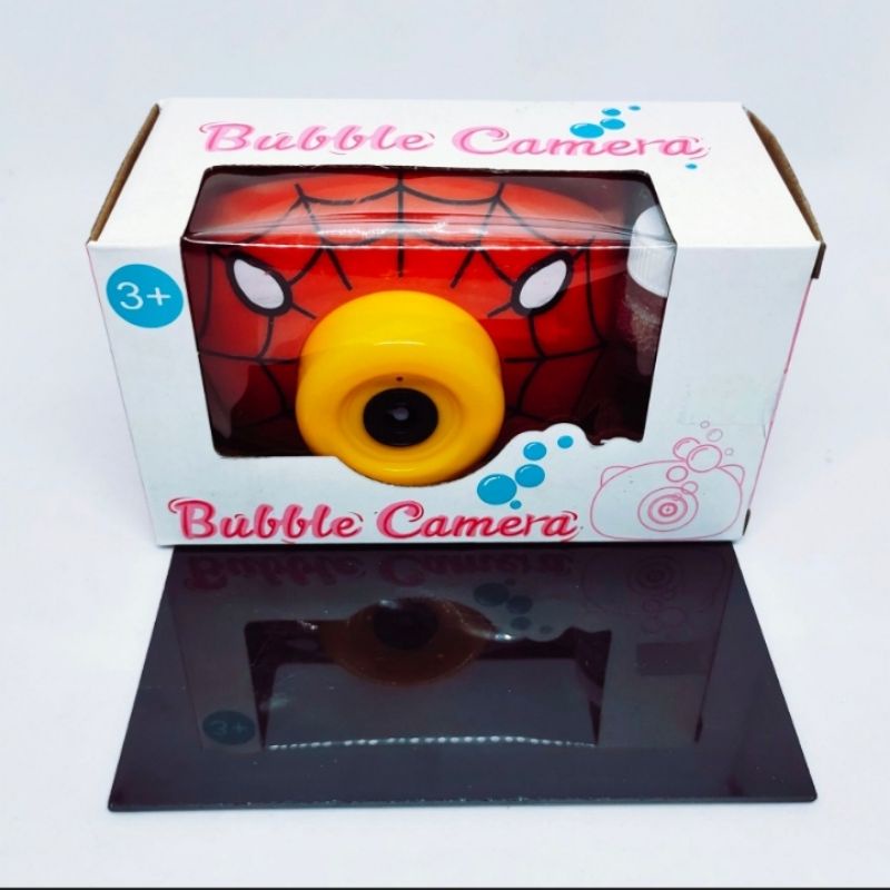 Mainan Anak Bubble Camera Electric + Cairan Bubble/Balon gelembung sabun