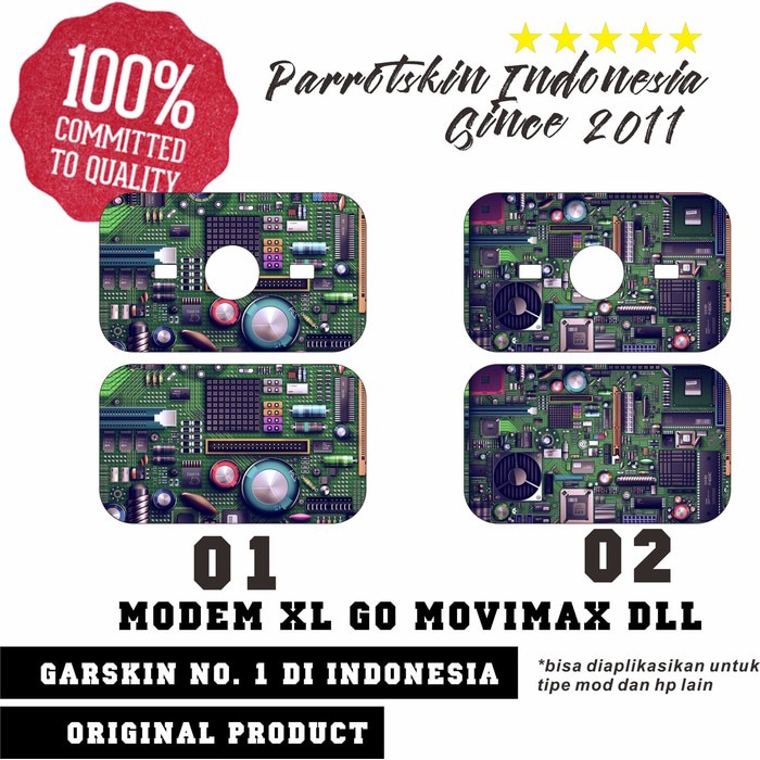 Garskin Modem XL GO movimax huawei e5573 e5577 motherboard edition