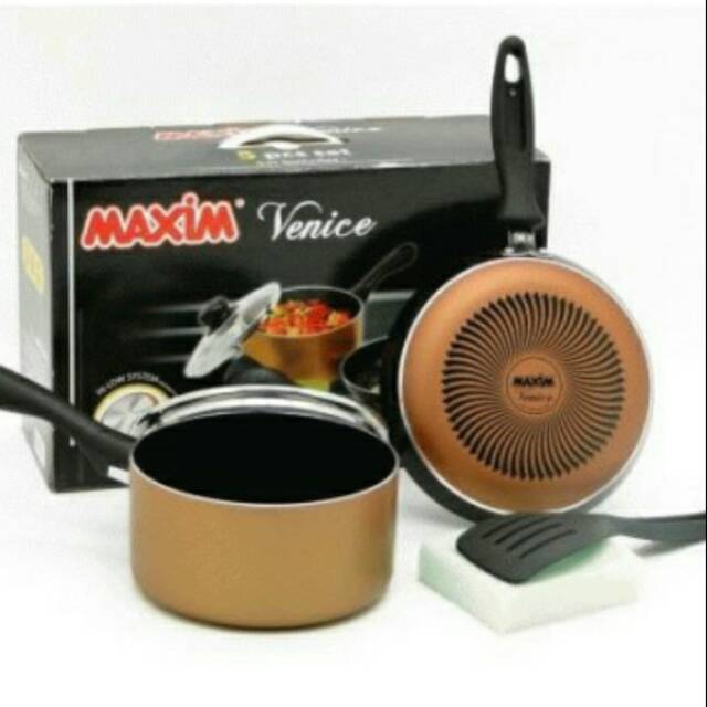Wajan panci teflon maxim venice