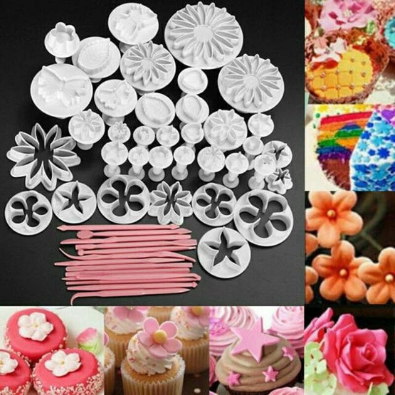 Cetakan fondant 47 pcs