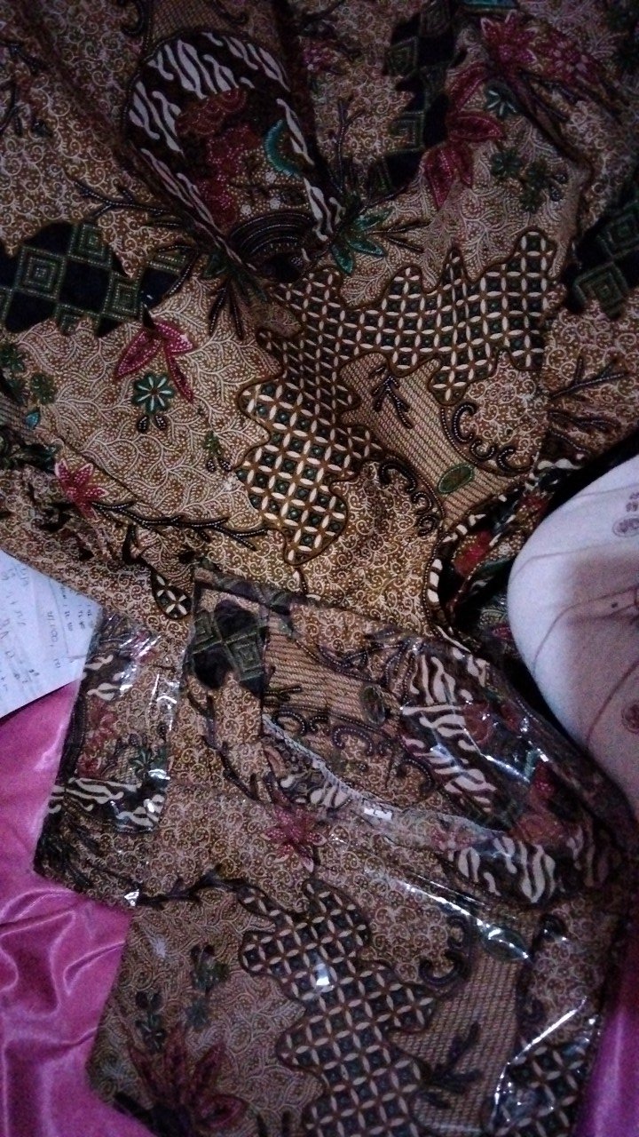 Atasan Batik Dolby Dolbi Dobby Doby Tenun Sutra Tulis Halus Katun Atbm Baron ,sarombit Atasan