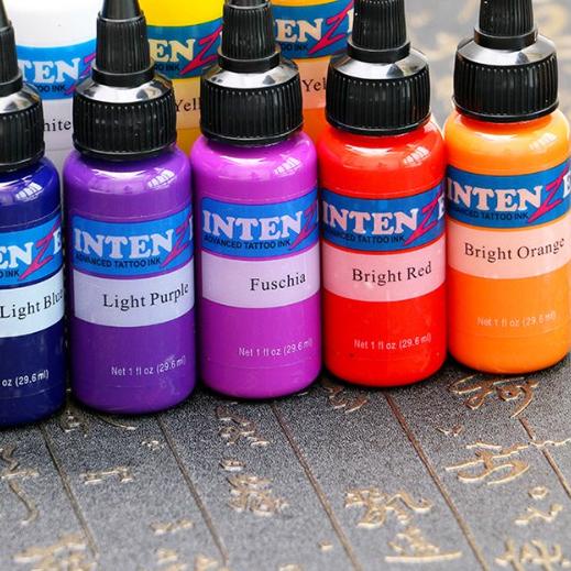 ☑ Tinta Tatto Tato Tattoo Merek INTENZE 30ml Original USA ◙