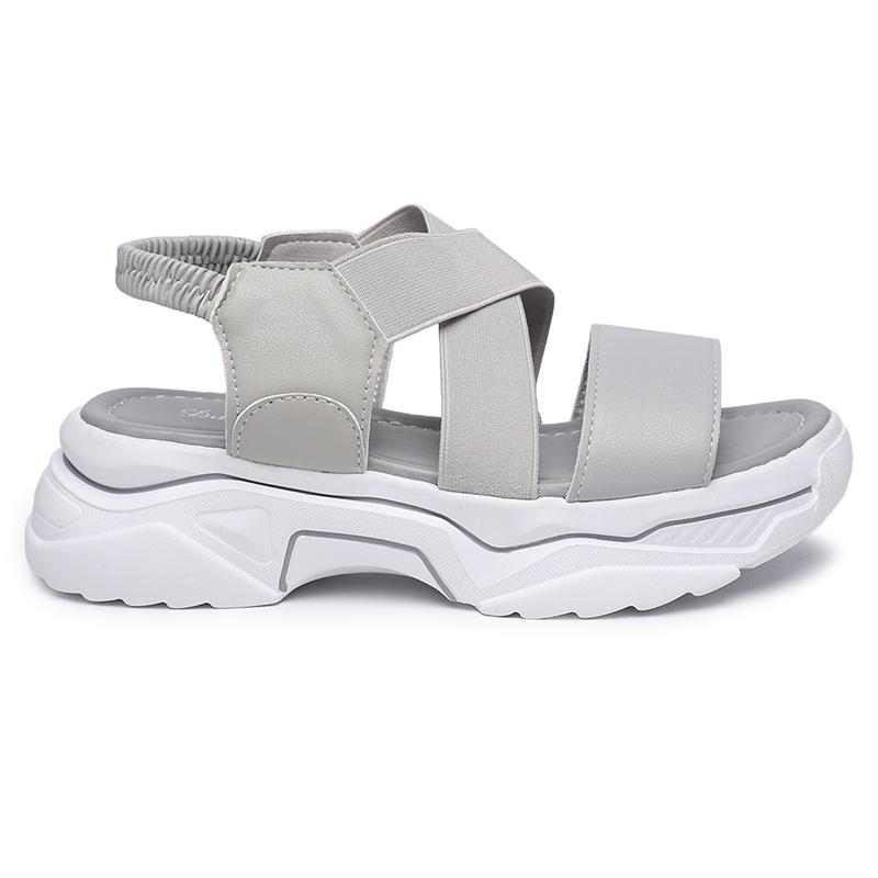 [GROSIR][COD] SEVEN_DAY SANDAL GUNUNG WANITA KOREA CASUAL SHOES ABU SVN-206