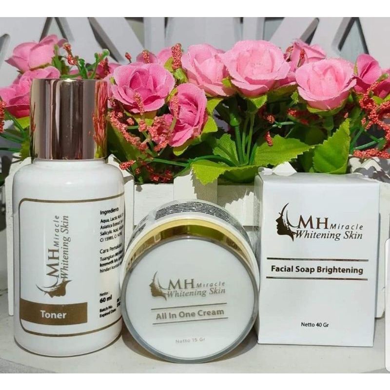 MH MIRACLE WHITENING SKIN||SKINCARE BPOM