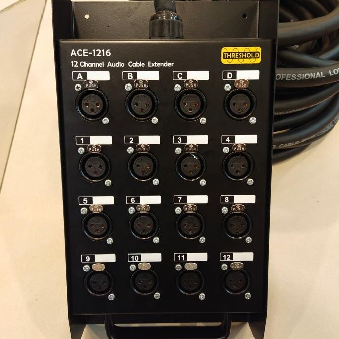 Box Snake Kabel 16 Ch Stx Bs-16 Channel Junction Plus Jack Termurah