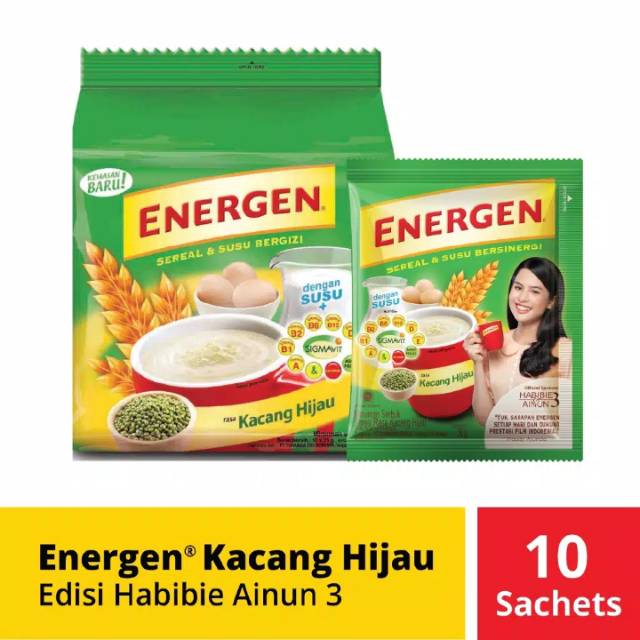 

Energen Kacang Hijau Pouch Edisi Habibie Ainun 3