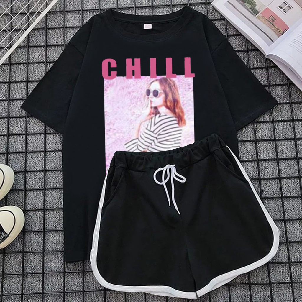 Bess - Stelan Set CHILL | Stelan CHILL Baju &amp; Celana