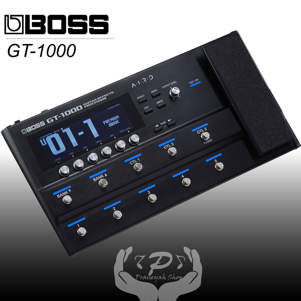 Efek Gitar BOSS GT1000 GT-1000 Multi Effects Pedal Garansi Original