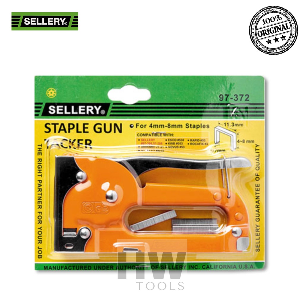 

STAPLE GUN TACKER SELLERY 97-372