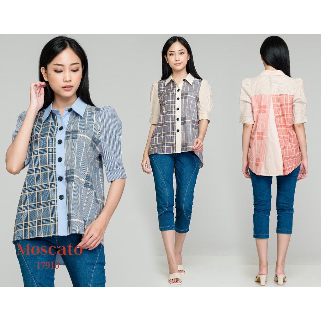 MOSCATO Blouse Kemeja 17916