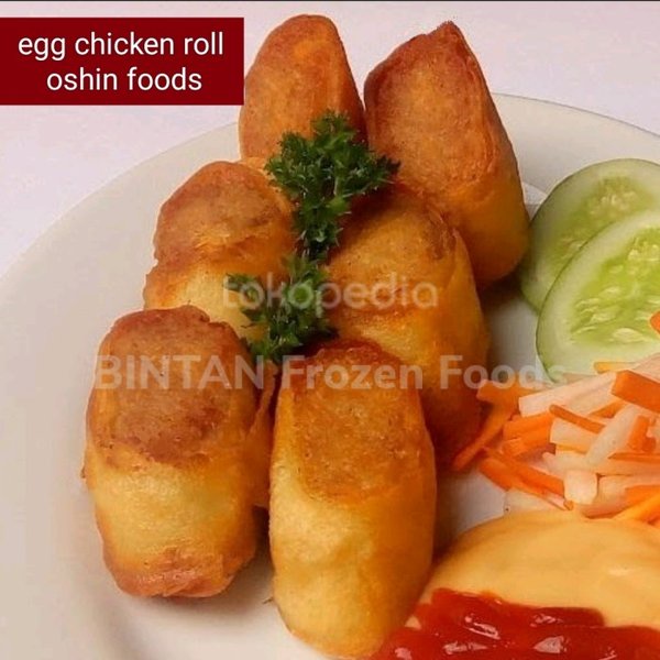 

Oshin Egg Chicken Roll Homemade Frozen Food Bento