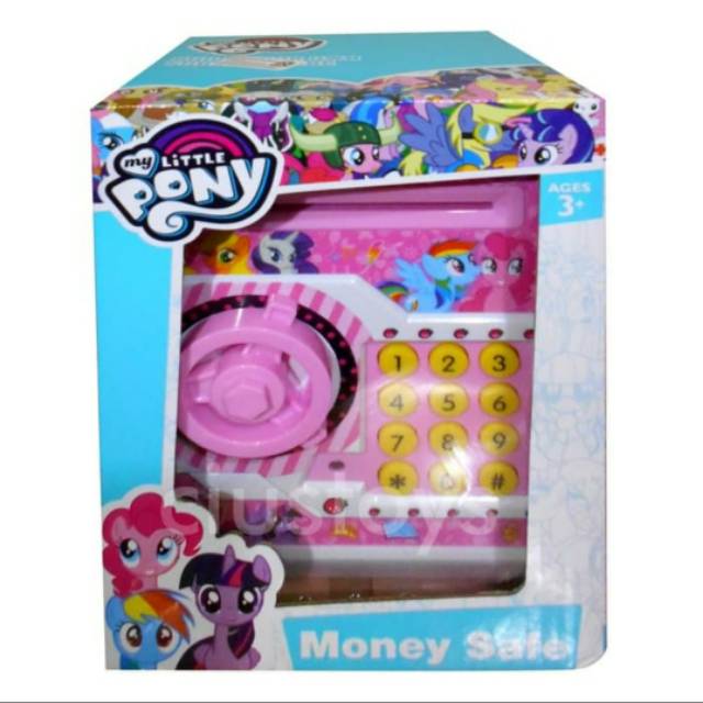 Mainan Anak Brankas Little Pony Deposit Box