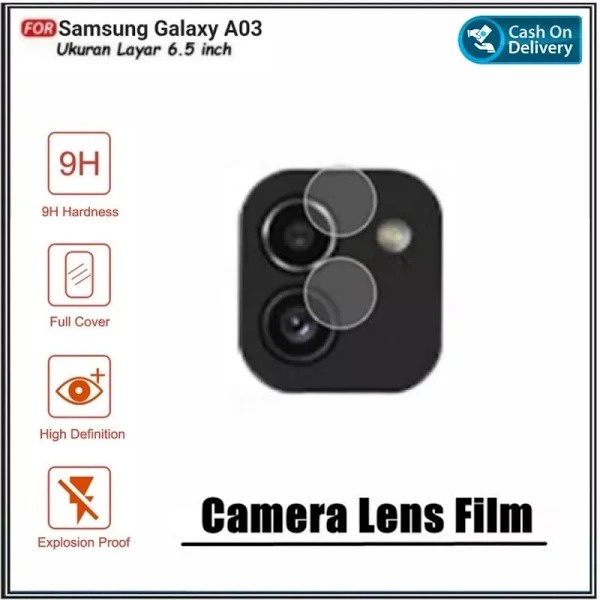 Pelindung Kamera Samsung M22 4G/M23 5G/M30S/M31/M32 4G/M33 5G/M51/A03 Tempered Glass Protection Camera Bening