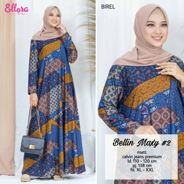BELLIN MAXY ORIGINAL BY SPASSY GAMIS MOTIF BATIK