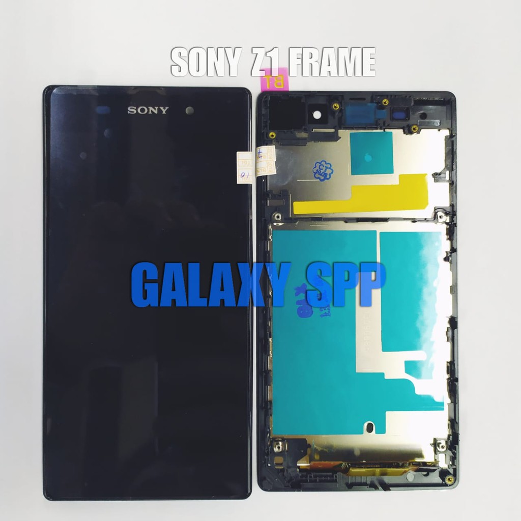 LCD TOUCHSCREEN SONY XPERIA Z1 FULLSET PLUS FRAME