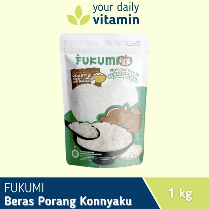 

Fukumi Beras Porang Konjac Rice Pouch 1 kg